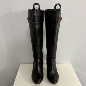 Ralph Lauren Black Heeled Boots